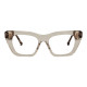 Lunettes de vue Femme Sophie Nathalie Blanc 