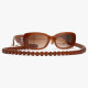 Lunettes Rectangle Chanel 