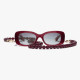 Lunettes Rectangle Chanel 