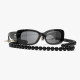 Lunettes Rectangle Chanel 