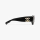 Lunettes Rectangle Chanel 