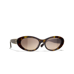 Lunettes Solaires Ovales Chanel