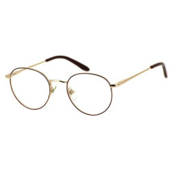 Lunettes de vue GABY02 BORDEAUX SATIN/OR ROSE BRILLANT