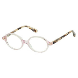Lunettes de vue LOU01 CRISTAL ROSE POUDRE