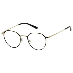 Lunettes de vue KAAL64 NOIR SATIN/DORE CLAIR BRILLANT