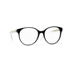 Lunettes pantos femme Chanel noir