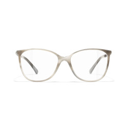 Lunettes carrées femme Chanel gris