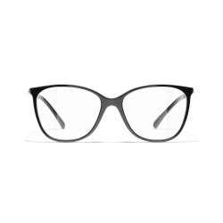 Lunettes carrées femme Chanel noir