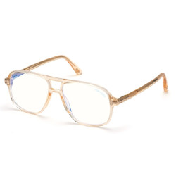 Lunettes de vue FT5737-B marron clair brillant