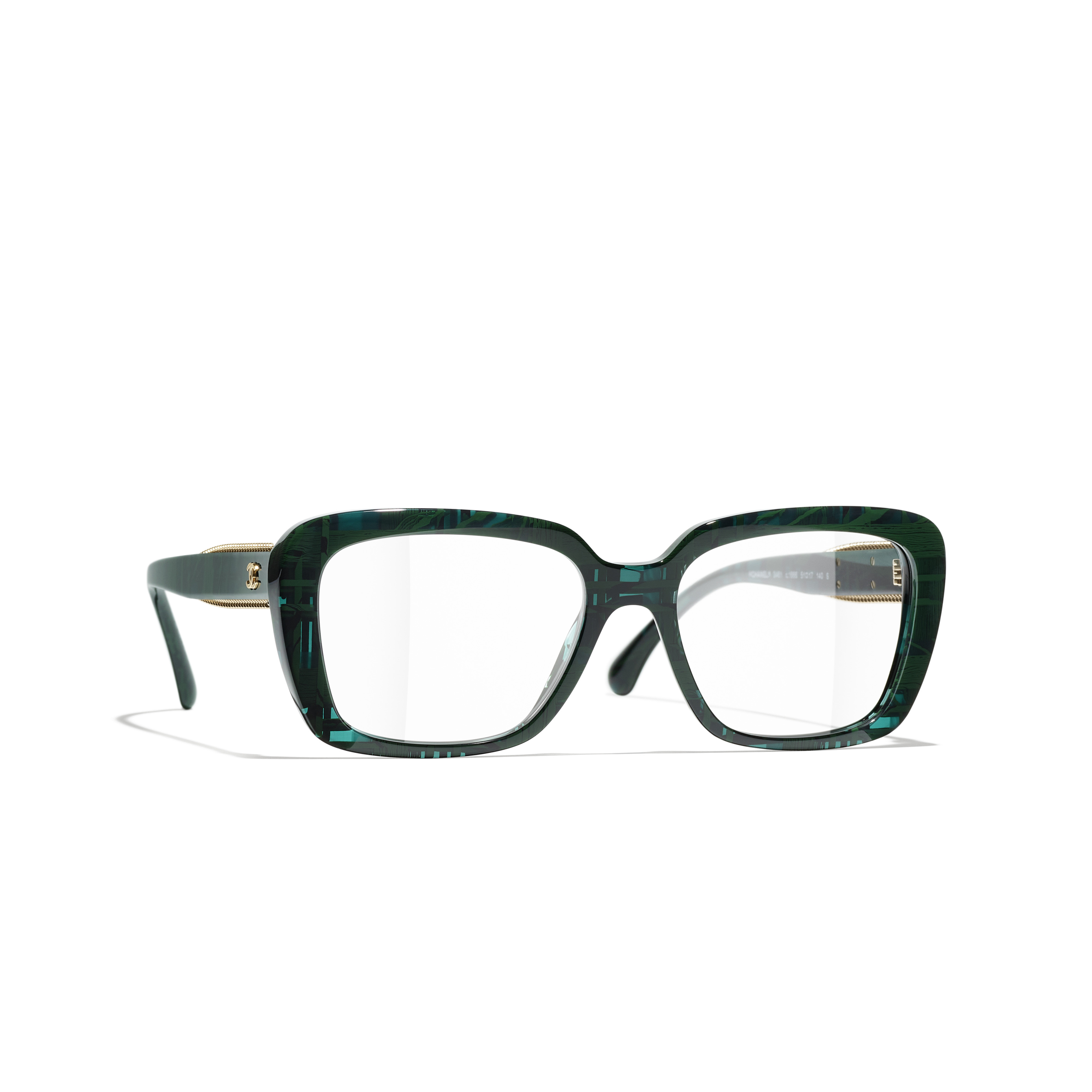 Monture De Lunettes Ciel Conner CC 666 – Transparent Argenté, Forme Carrée, Acétate Et Métal – Taille 52-16-135 Mm, Neuf Sans étiquette