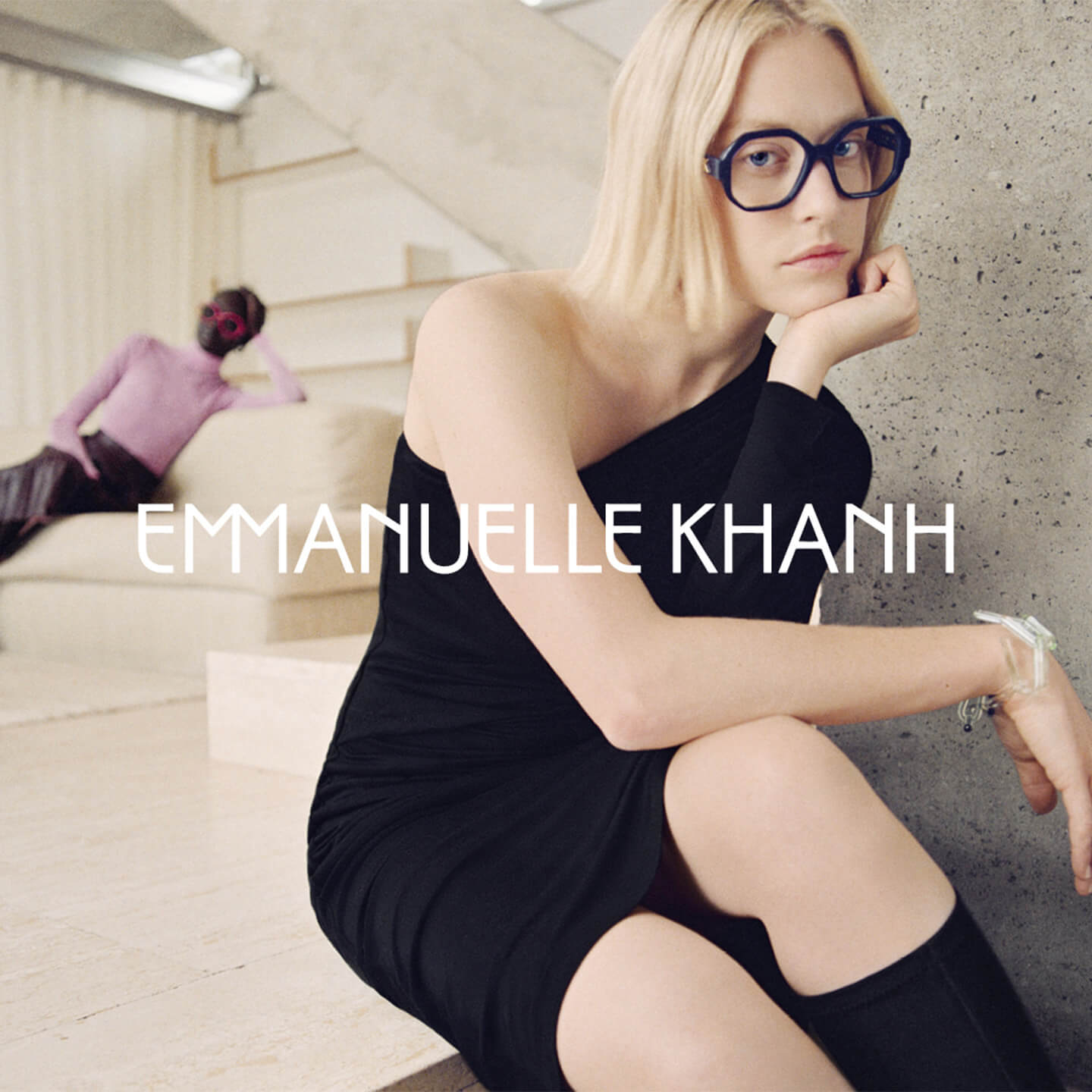 Lunettes de vue Emmanuelle Khanh - Nagabbo Opticiens